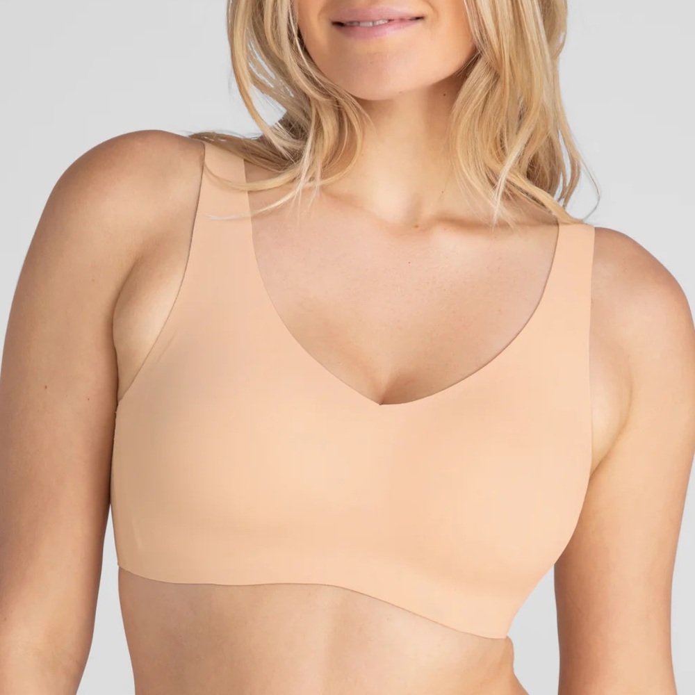 Honeylove V-Neck Wireless Pullover Bra Size Medium - Picture 1 of 7